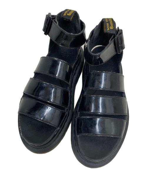 Dr.Martens（ドクターマーチン）Dr.Martens (ドクターマーチン) CLARISSA 2 レザーサンダル ブラック サイズ:SIZE UK5の古着・服飾アイテム