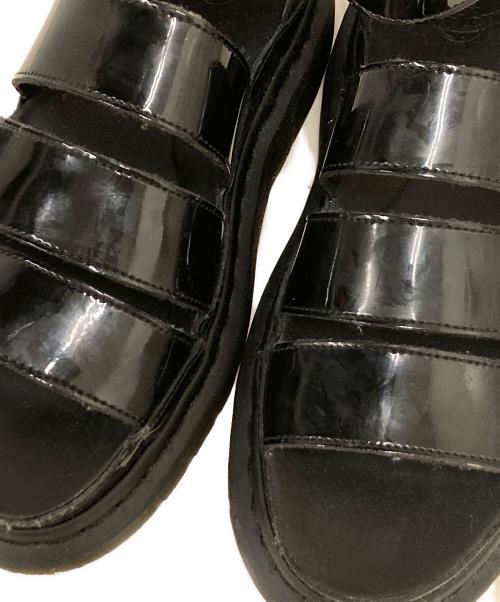 Dr.Martens（ドクターマーチン）Dr.Martens (ドクターマーチン) CLARISSA 2 レザーサンダル ブラック サイズ:SIZE UK5の古着・服飾アイテム