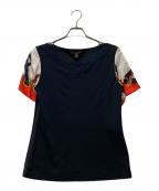 LOUIS VUITTONルイ ヴィトン）の古着「シルクスリーブカットソー」｜ブラック