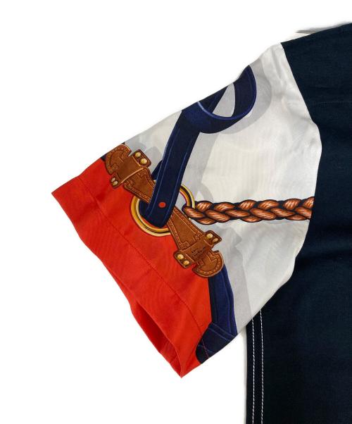 LOUIS VUITTON（ルイ ヴィトン）LOUIS VUITTON (ルイ ヴィトン) シルクスリーブカットソー ブラック サイズ:Ｍの古着・服飾アイテム