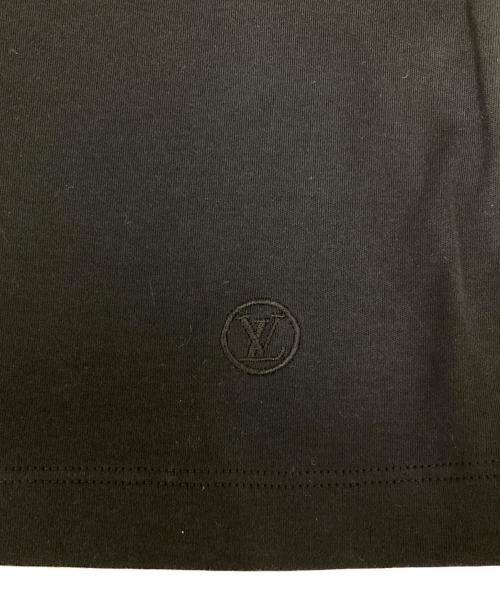 LOUIS VUITTON（ルイ ヴィトン）LOUIS VUITTON (ルイ ヴィトン) シルクスリーブカットソー ブラック サイズ:Ｍの古着・服飾アイテム