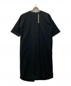 YOKO CHANヨーコチャン）の古着「フェイクパールワンピース」｜ダークネイビー