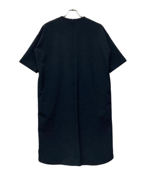 YOKO CHAN（ヨーコチャン）YOKO CHAN (ヨーコチャン) フェイクパールワンピース ダークネイビー サイズ:38の古着・服飾アイテム
