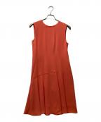 theoryセオリー）の古着「ノースリーブワンピース」｜オレンジ