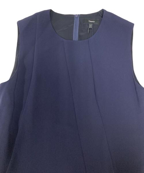 theory（セオリー）theory (セオリー) ノースリーブワンピース ネイビー サイズ:SIZE 6 未使用品の古着・服飾アイテム