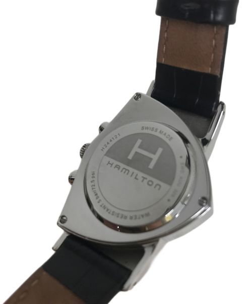 HAMILTON（ハミルトン）HAMILTON (ハミルトン) ベンチュラクロノ リストウォッチ ブラックの古着・服飾アイテム