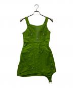 Acne studiosアクネ ストゥディオス）の古着「Mini dress」｜グリーン