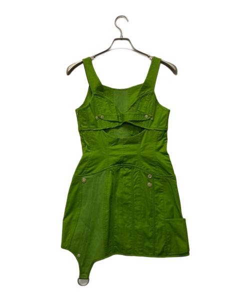 Acne studios（アクネ ストゥディオス）ACNE STUDIOS (アクネ ストゥディオス) Mini dress グリーン サイズ:SIZE 38の古着・服飾アイテム