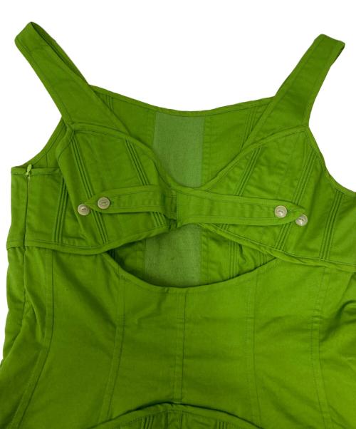 Acne studios（アクネ ストゥディオス）ACNE STUDIOS (アクネ ストゥディオス) Mini dress グリーン サイズ:SIZE 38の古着・服飾アイテム