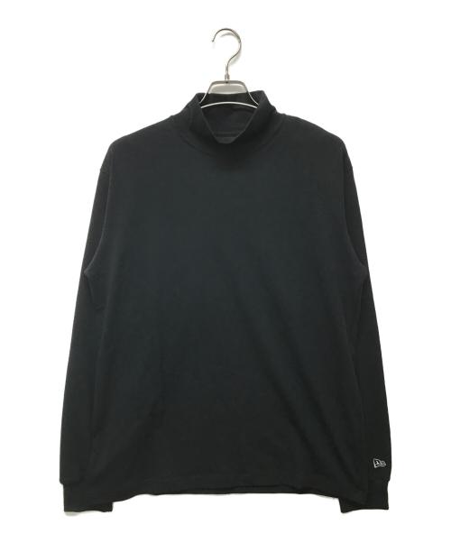 Yohji Yamamoto pour homme（ヨウジヤマモト プールオム）Yohji Yamamoto pour homme (ヨウジヤマモト プールオム) New Era (ニューエラ) コラボハイネックカットソー ブラック サイズ:SIZE XLの古着・服飾アイテム