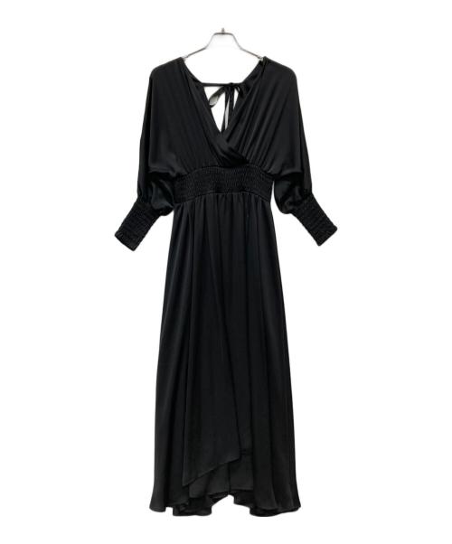 upper hights（アッパーハイツ）upper hights (アッパーハイツ) ブラウスワンピース ブラック サイズ:SIZE 1 未使用品の古着・服飾アイテム