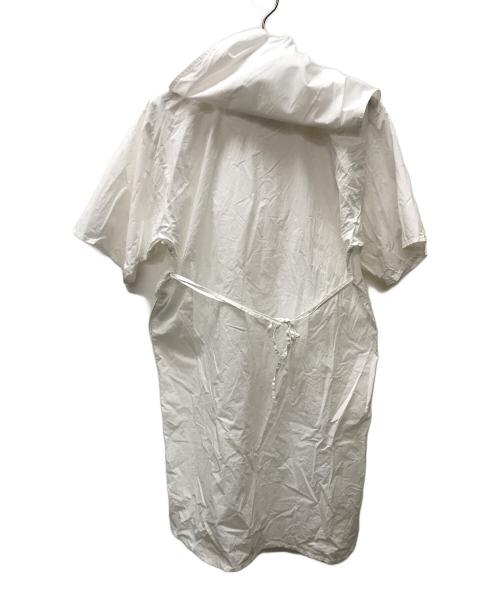 MM6 Maison Margiela（エムエムシックスメゾンマルジェラ）MM6 Maison Margiela (エムエムシックスメゾンマルジェラ) シャツ オーバー ワンピース ホワイト サイズ:36の古着・服飾アイテム