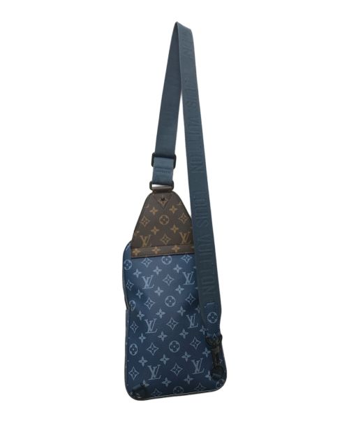 LOUIS VUITTON（ルイ ヴィトン）LOUIS VUITTON (ルイ ヴィトン) アヴェニュー スリング バッグ ブルー×ブラウンの古着・服飾アイテム