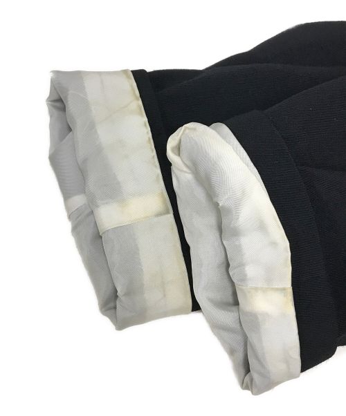 Yohji Yamamoto pour homme（ヨウジヤマモト プールオム）Yohji Yamamoto pour homme (ヨウジヤマモト プールオム) ニット切替ジップアップコート ブラック サイズ:SIZE XLの古着・服飾アイテム