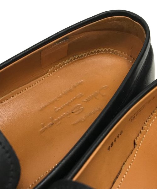 Jalan Sriwijaya（ジャランスリウァヤ）Jalan Sriwijaya (ジャランスリウァヤ) ガルーダ コインローファー ブラック サイズ:SIZE 5 1/2の古着・服飾アイテム