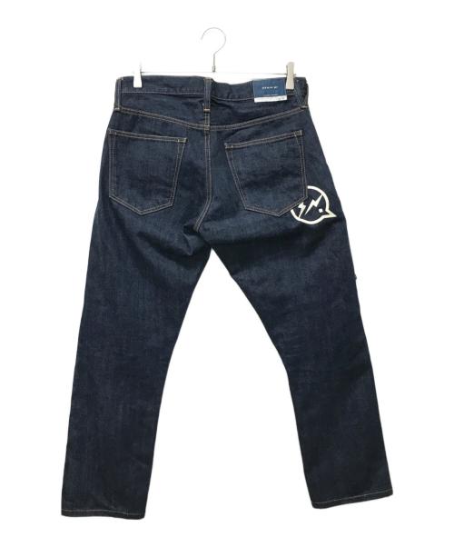 DENIM BY VANQUISH&FRAGMENT（デニムバイヴァンキッシュ&フラグメント）DENIM BY VANQUISH&FRAGMENT (デニムバイヴァンキッシュ&フラグメント) サンダープリントデニムパンツ インディゴ サイズ:SIZE 30の古着・服飾アイテム