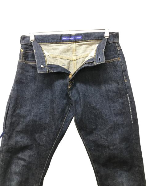DENIM BY VANQUISH&FRAGMENT（デニムバイヴァンキッシュ&フラグメント）DENIM BY VANQUISH&FRAGMENT (デニムバイヴァンキッシュ&フラグメント) サンダープリントデニムパンツ インディゴ サイズ:SIZE 30の古着・服飾アイテム