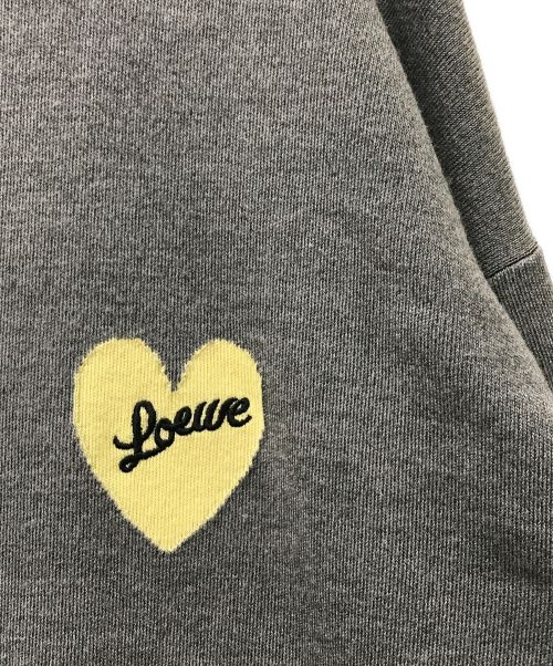 LOEWE（ロエベ）LOEWE (ロエベ) ハートロエベセーター グレー サイズ:SIZE XLの古着・服飾アイテム