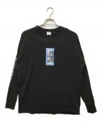 PUMA×BlackEyePatch×MCFCプーマ×ブラックアイパッチ×）の古着「コラボプリントTシャツ」｜ブラック
