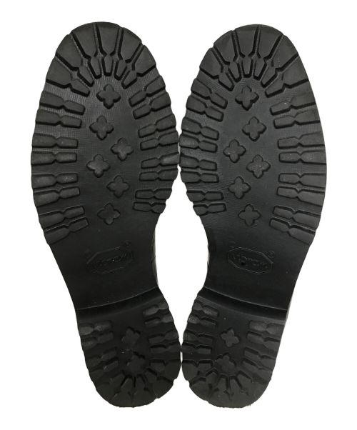 WH（ダブルエイチ）WH (ダブルエイチ) クロコ型押しコインローファー ブラック サイズ:SIZE 75の古着・服飾アイテム