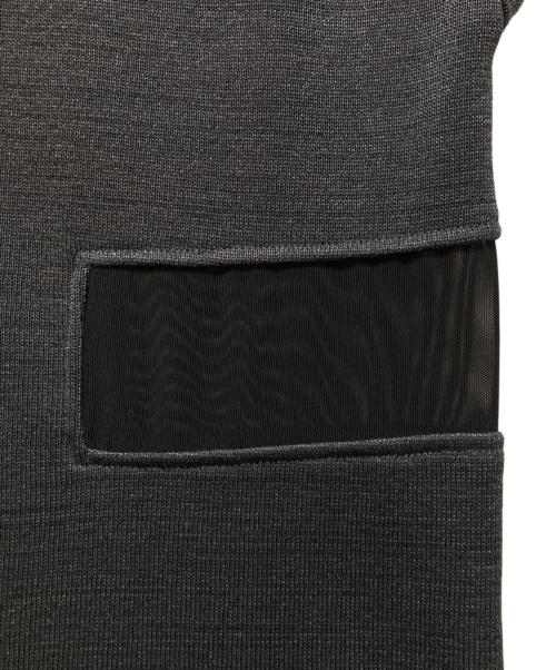 MM6 Maison Margiela（エムエムシックスメゾンマルジェラ）MM6 Maison Margiela (エムエムシックスメゾンマルジェラ) ノースリーブワンピース グレー サイズ:Sの古着・服飾アイテム