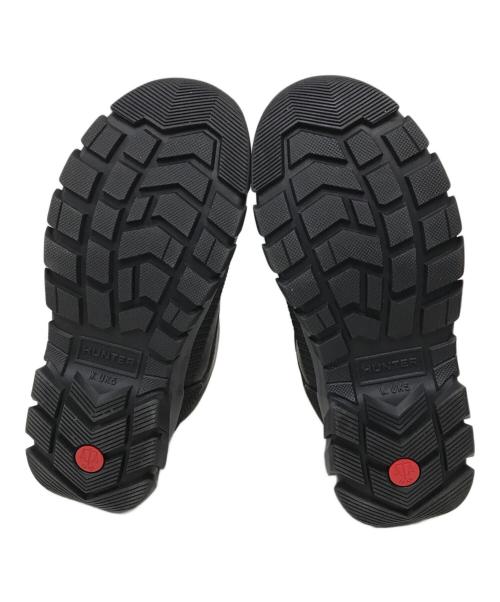 HUNTER（ハンター）HUNTER (ハンター) パフ切替ブーツ ブラック サイズ:US7の古着・服飾アイテム