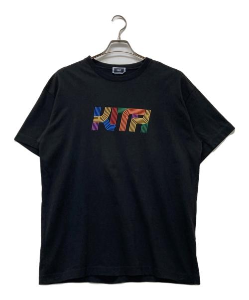 KITH（キス）KITH (キス) ロゴプリントTシャツ ブラック サイズ:Ｍの古着・服飾アイテム