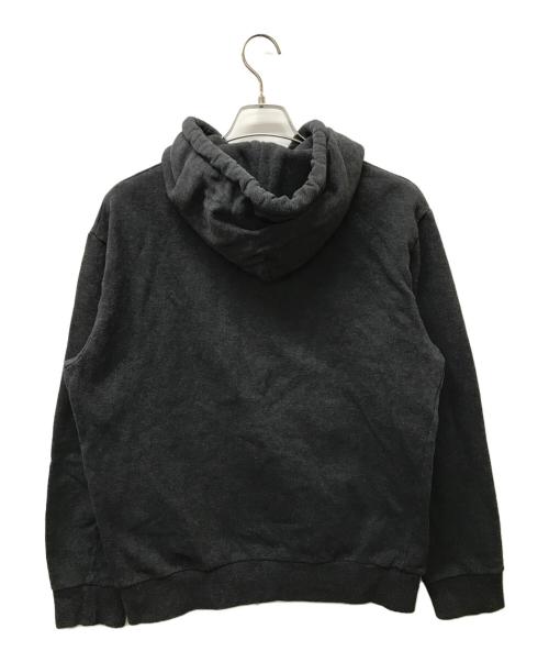 LOUIS VUITTON（ルイ ヴィトン）LOUIS VUITTON (ルイ ヴィトン) ロゴプリントプルオーバーパーカー グレー サイズ:SIZE Lの古着・服飾アイテム