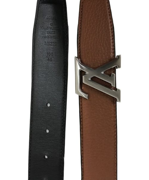 LOUIS VUITTON（ルイ ヴィトン）LOUIS VUITTON (ルイ ヴィトン) LVヘリテージ レザーベルト ブラウンの古着・服飾アイテム