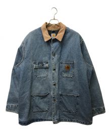 CarHartt（カーハート）の古着「裏地ブランケットデニムチョアコート」｜ブルー