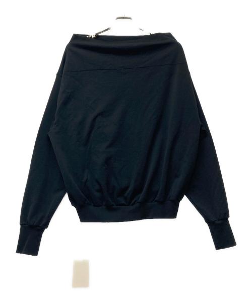 Conte（コンテ）Conte (コンテ) コットン オフショルダースウェット ブラック サイズ:FREE 未使用品の古着・服飾アイテム