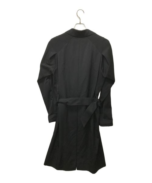 OVERCOAT（オーバーコート）OVERCOAT (オーバーコート) トレンチコート ブラック サイズ:SIZE 0の古着・服飾アイテム