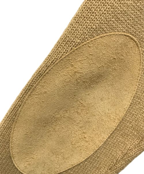 Maison Margiela（メゾンマルジェラ）Maison Margiela (メゾンマルジェラ) エルボーパッチ プルオーバー ニット ブラウン サイズ:SIZE Sの古着・服飾アイテム
