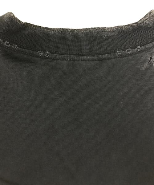 BALENCIAGA（バレンシアガ）BALENCIAGA (バレンシアガ) 自由の女神 PARIS ダメージ ヴィンテージ加工Tシャツ グレー サイズ:XXSの古着・服飾アイテム