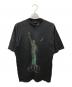 BALENCIAGA（バレンシアガ）の古着「自由の女神 PARIS ダメージ ヴィンテージ加工Tシャツ」｜グレー
