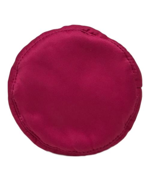 GANNI（ガニー）Ganni (ガニー) サテン2WAYバッグ ショッキングピンクの古着・服飾アイテム