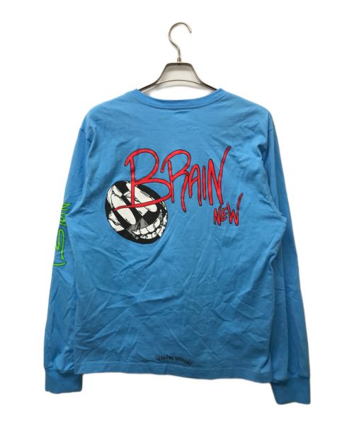 CHROME HEARTS（クロムハーツ）CHROME HEARTS (クロムハーツ) MATTY BOY (マティ―ボーイ) プリントTシャツ スカイブルー サイズ:SIZE Lの古着・服飾アイテム