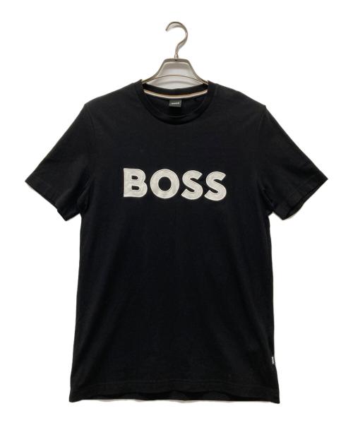 BOSS（ボス）BOSS (ボス) ロゴTシャツ ブラック サイズ:Mの古着・服飾アイテム