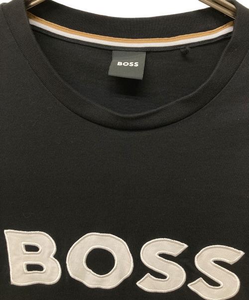 BOSS（ボス）BOSS (ボス) ロゴTシャツ ブラック サイズ:Mの古着・服飾アイテム