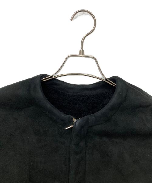 DRAWER（ドゥロワー）DRAWER (ドゥロワー) ファー切替ムートンジャケット ブラック サイズ:38の古着・服飾アイテム