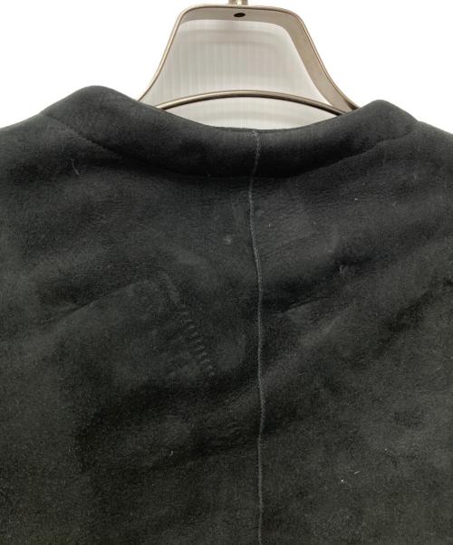 DRAWER（ドゥロワー）DRAWER (ドゥロワー) ファー切替ムートンジャケット ブラック サイズ:38の古着・服飾アイテム
