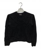 AURALEEオーラリー）の古着「BABY CASHMERE KNITプルオーバー/A20AP04BC」｜ブラック
