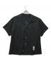 sulvam（サルバム）の古着「オープンカラースーベニアシャツ」｜ブラック