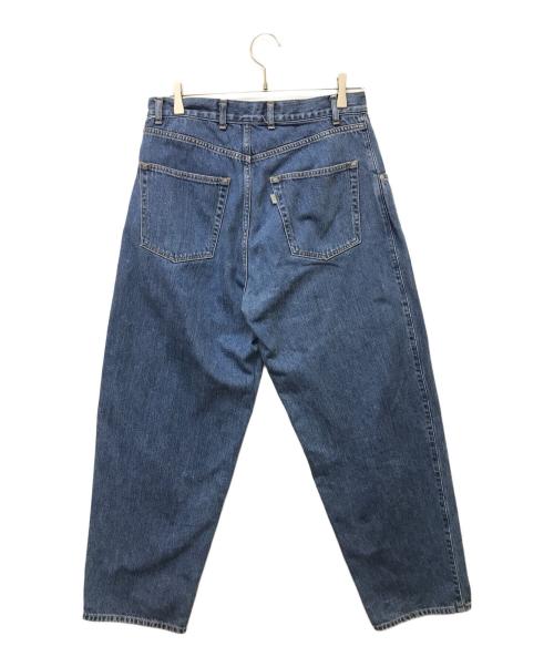 SEDAN ALL-PURPOSE（セダンオールパーパス）SEDAN ALL-PURPOSE (セダンオールパーパス) オーバルロゴ テーパードデニムパンツ インディゴ サイズ:SIZE Mの古着・服飾アイテム