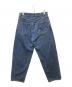 SEDAN ALL-PURPOSE (セダンオールパーパス) オーバルロゴ テーパードデニムパンツ インディゴ サイズ:SIZE M：9000円