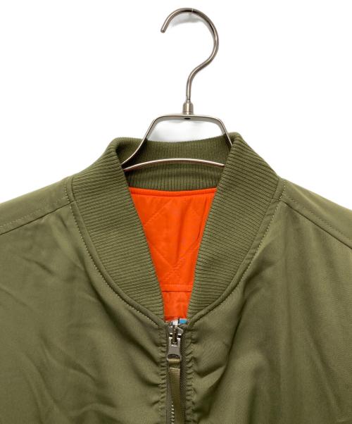 As know as de base（アズノゥアズ ドゥ バズ）As know as de base (アズノゥアズ ドゥ バズ) リバーシブル隠れベアロイドMA－1 カーキ サイズ:3の古着・服飾アイテム