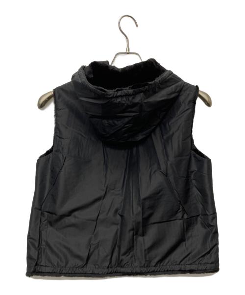 FOXEY BOUTIQUE（フォクシー ブティック）FOXEY BOUTIQUE (フォクシー ブティック) リバーシブルウィーゼルファーベスト ブラック サイズ:Fの古着・服飾アイテム