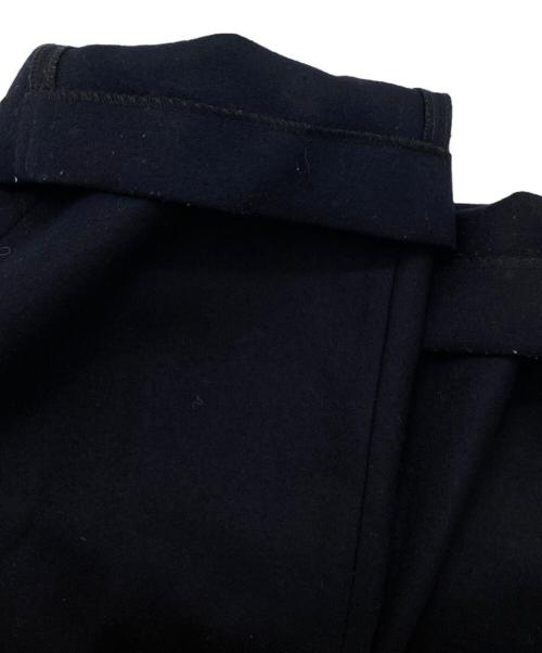 AURALEE（オーラリー）AURALEE (オーラリー) 1タックウールワイドパンツ ネイビー サイズ:3の古着・服飾アイテム
