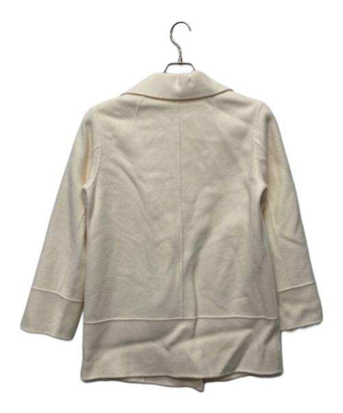 ANAYI（アナイ）ANAYI (アナイ) ウールダブルコート アイボリー サイズ:36の古着・服飾アイテム