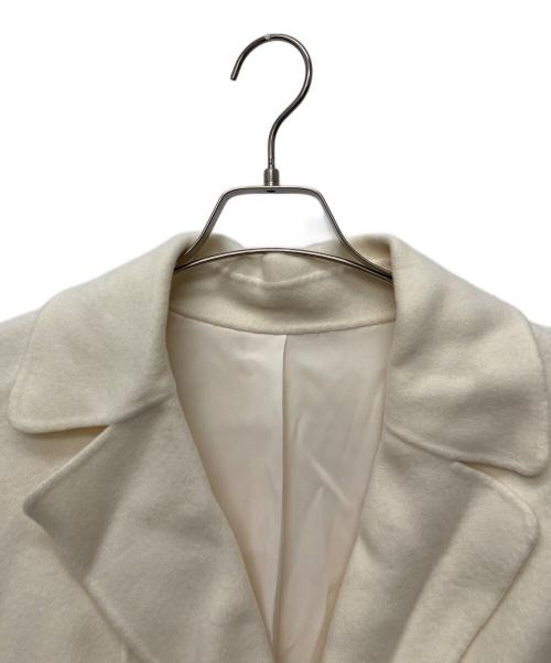 ANAYI（アナイ）ANAYI (アナイ) ウールダブルコート アイボリー サイズ:36の古着・服飾アイテム